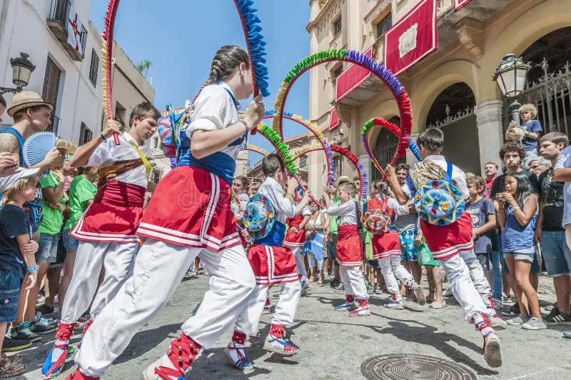 Ball De Cercolets Festa Major Sitges Spain